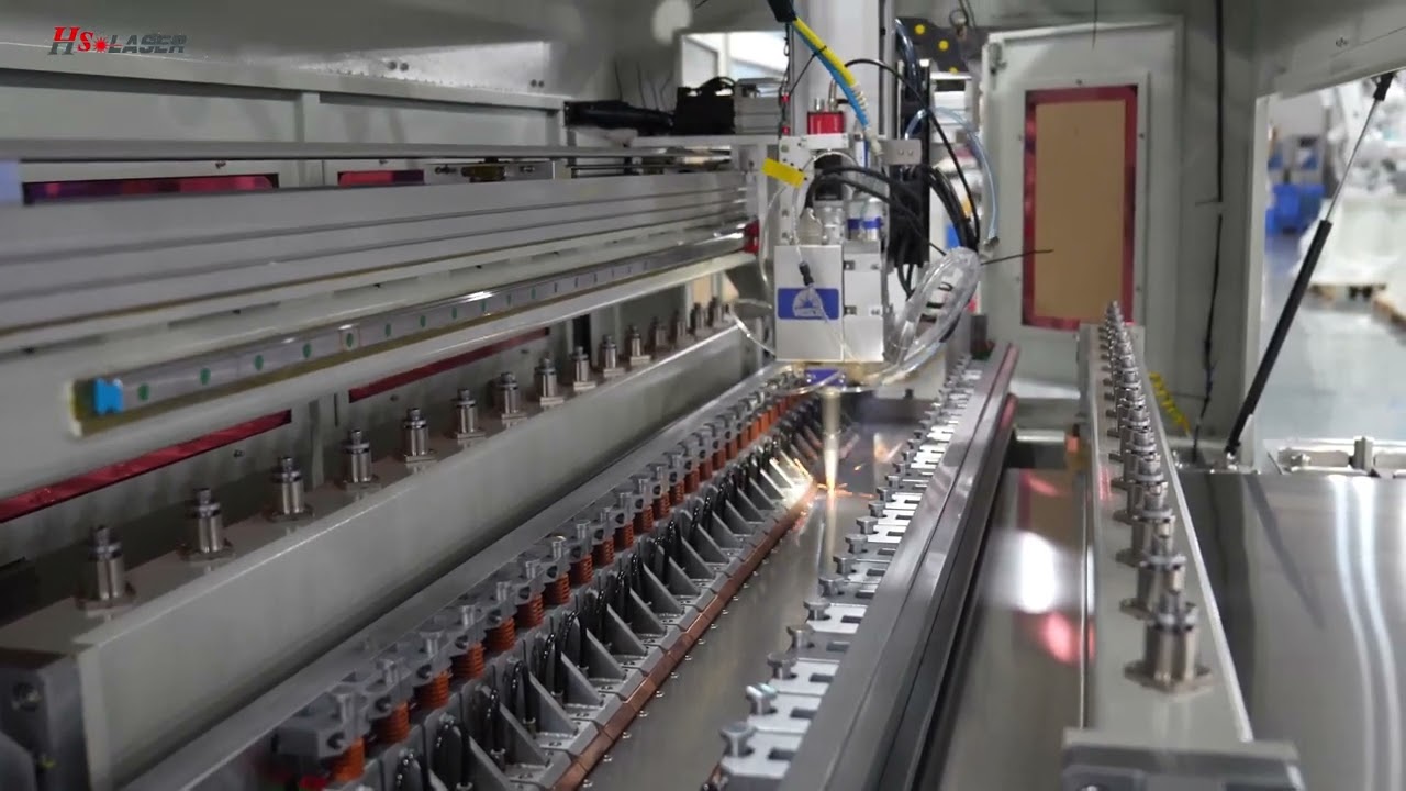 Pillow plate heat exchanger automatic laser welding machine