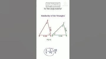 Similarity of the Triangles| Geometry formulas| Geometry tricks #logicxonomy #shorts