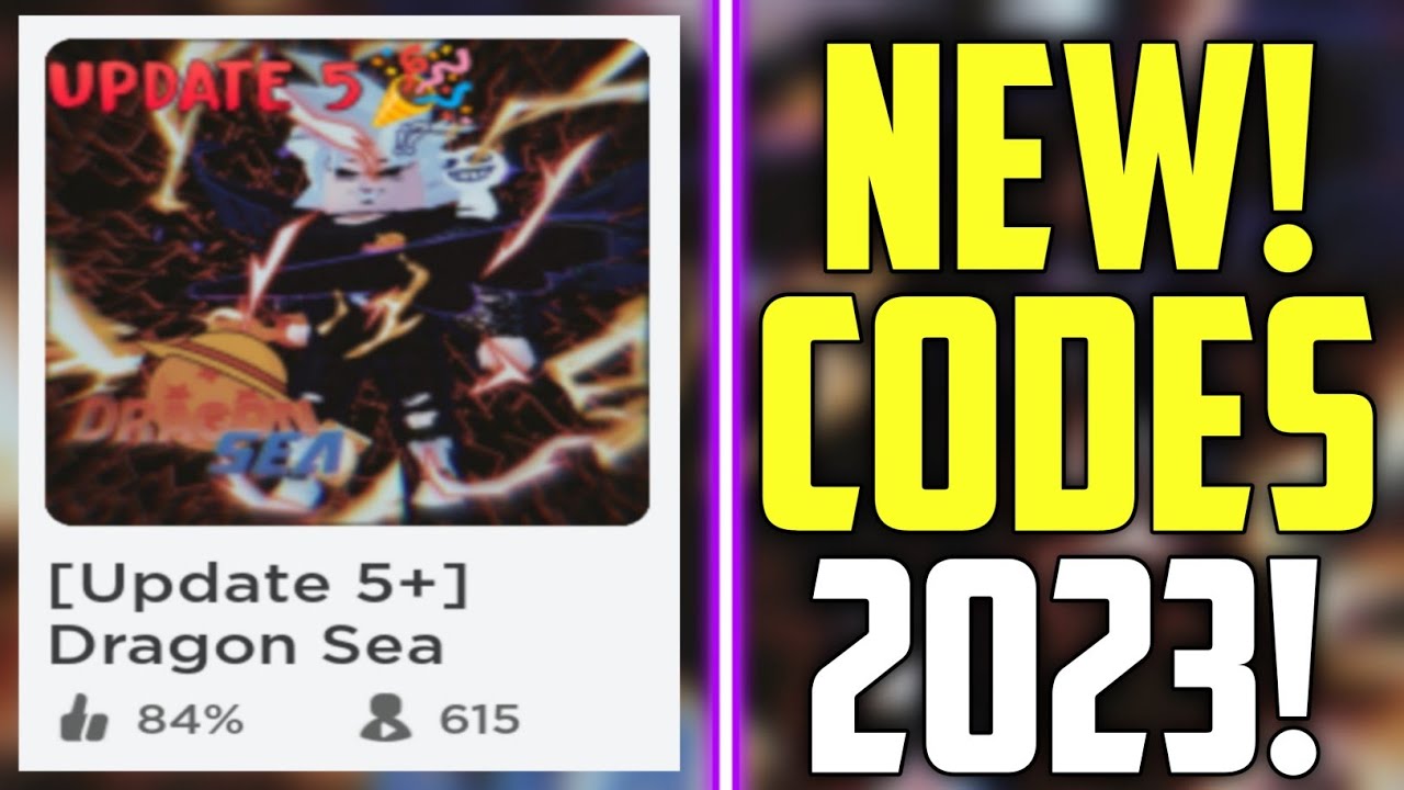 Dragon Sea Codes - Roblox - December 2023 
