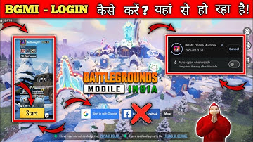 Bgmi Fast Time Open Kaise Kare | Bgmi Game Start Kaise Kare or Bgmi login process details