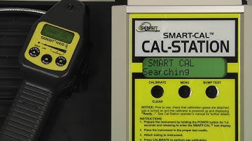 SENSIT® HXG-3P Calibration Using The SMART-CAL Calibration Station