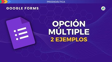 Google Forms: CUADRÍCULA de OPCIÓN MÚLTIPLE o de varias opciones | Formularios de Google
