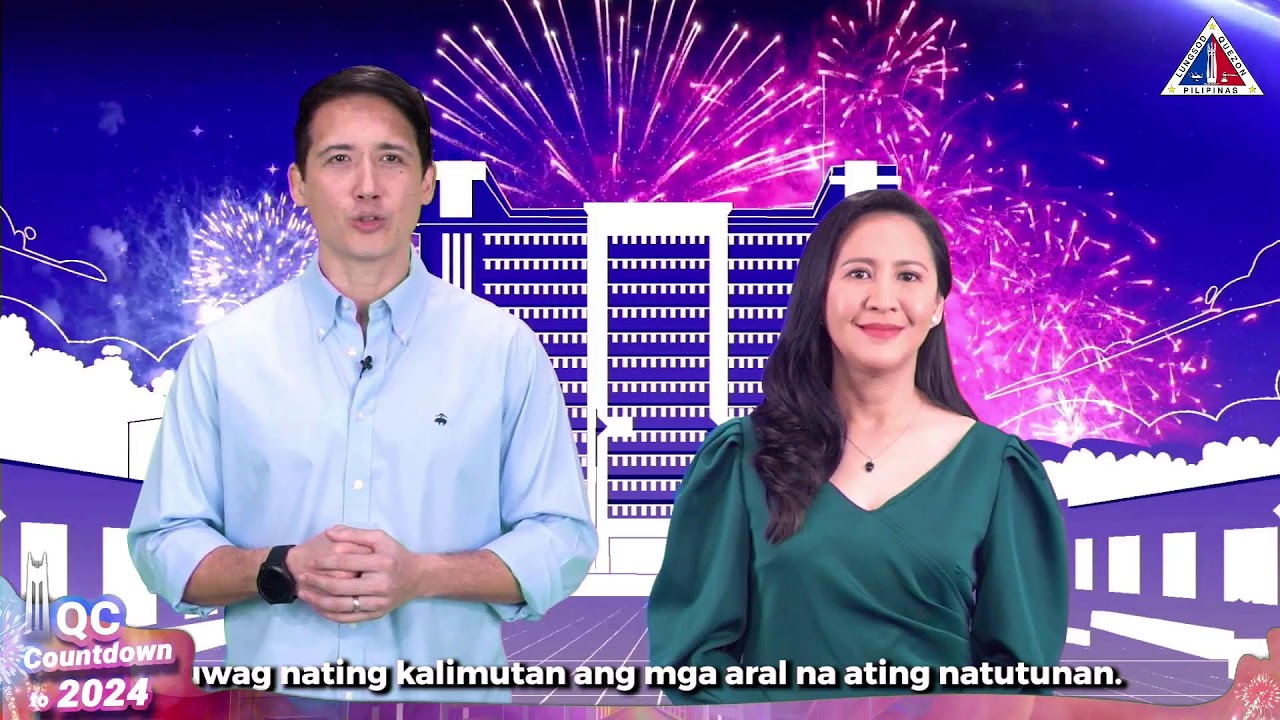 QC Countdown to 2024 at Quezon Memorial Circle YouTube