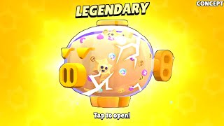 🐷LEGENDARY MEGA PIG IS HERE!!!?🎁✅|Brawl Stars🍀|Concept