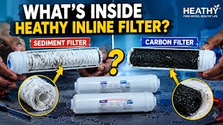 Why HEATHY inline sediment and carbon filter are the best? 👌👌👌😱
