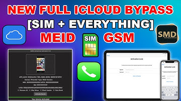 🔥 NEW SMD Activator iCloud Bypass GSM/MEID With SIM/Calls/Network/Signal|Checkra1n Windows Jailbreak