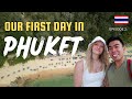  our first day in phuket kamala beach  chillva market