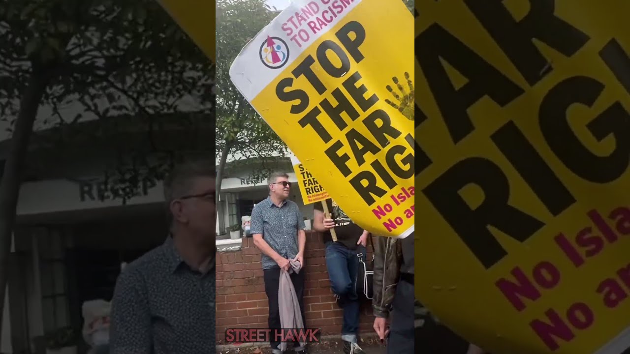 Cresta Court Hotel Protest Altrincham 27th July 2025 