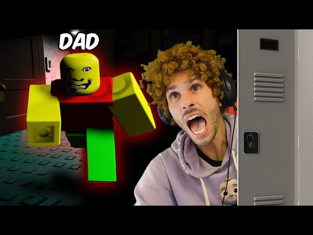 Billy plays WEIRD STRICT DAD! ROBLOX class=