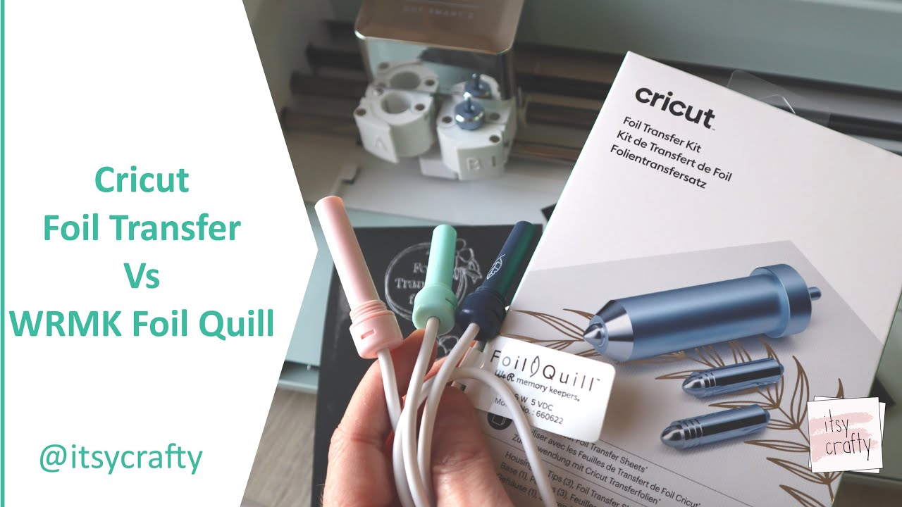 Инструмент для переноса фольги Cricut и инструмент для переноса фольги Foil Quill от WRMK | Принц...