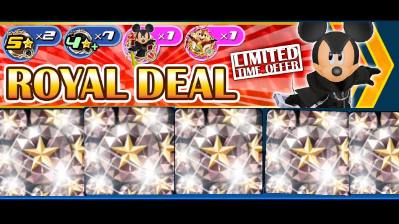 9000 JEWELS Royal Deal Pull: Kingdom Hearts Unchained X