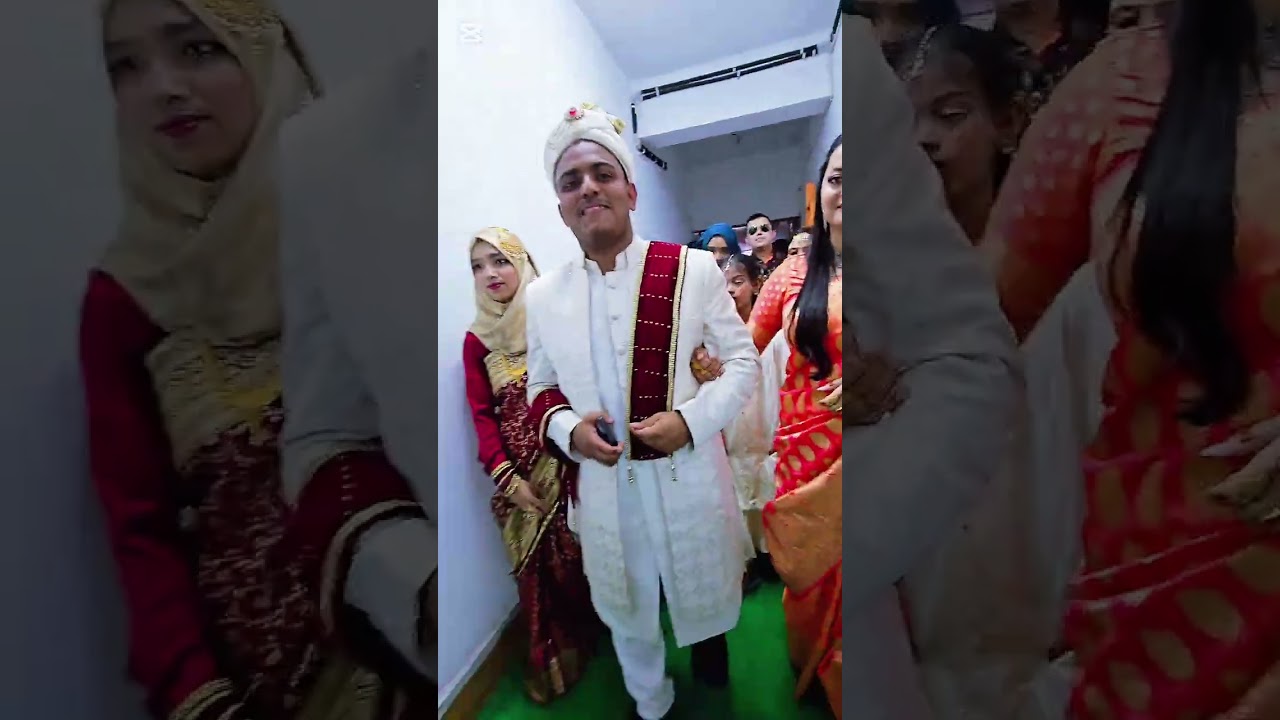 বিয়েতে জামাইর আবেগ দেখার মতো ছিলো 🥰🥰 #shortvideo #shortsfeed #viralvideo 