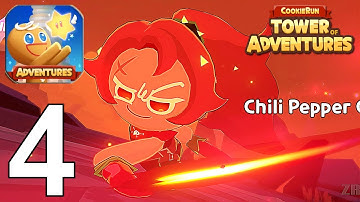 CookieRun: Tower of Adventures Part 4 Gameplay Walkthrough Android IOS