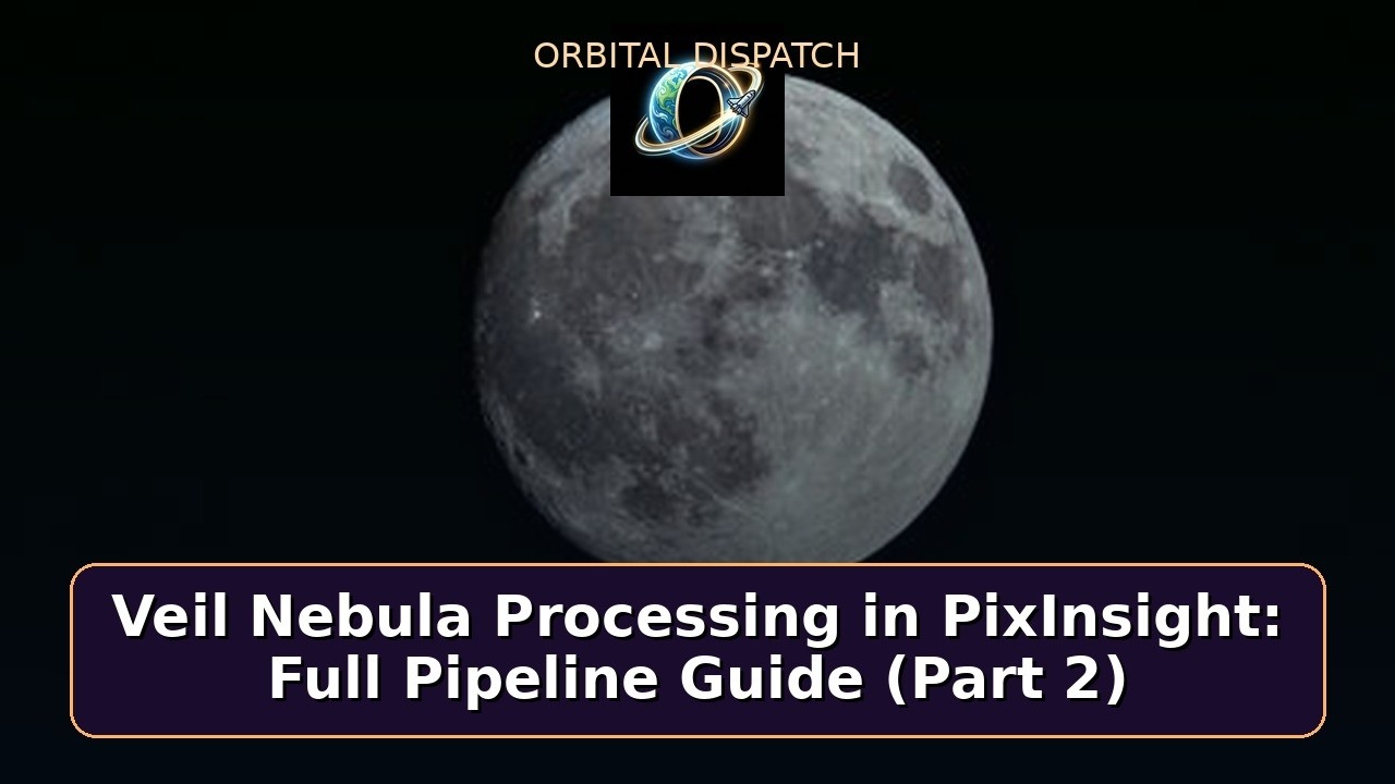 Veil Nebula Processing in PixInsight: Full Pipeline Guide (Part 2)