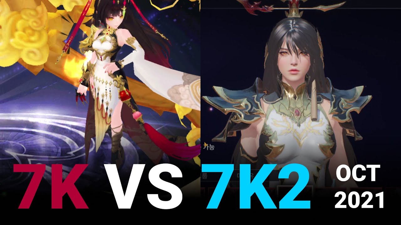 seven knight kakao ตัวละคร  New  เปรียบเทียบตัวละคร Seven Knights 1 VS Seven Knights 2 (ตุลาคม 2021)