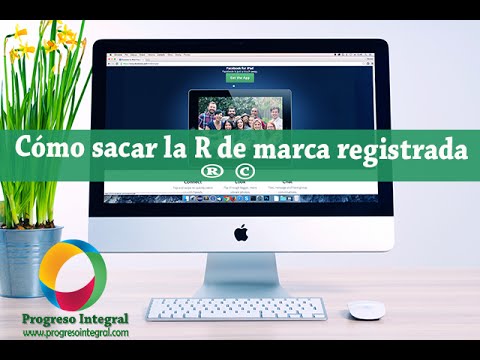 Video: ¿Cómo se crea el símbolo registrado en una Mac?