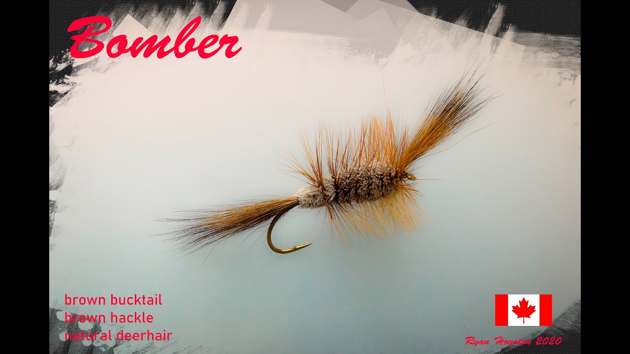 TYING THE BOMBER SALMON DRY FLY WITH RYAN HOUSTON 