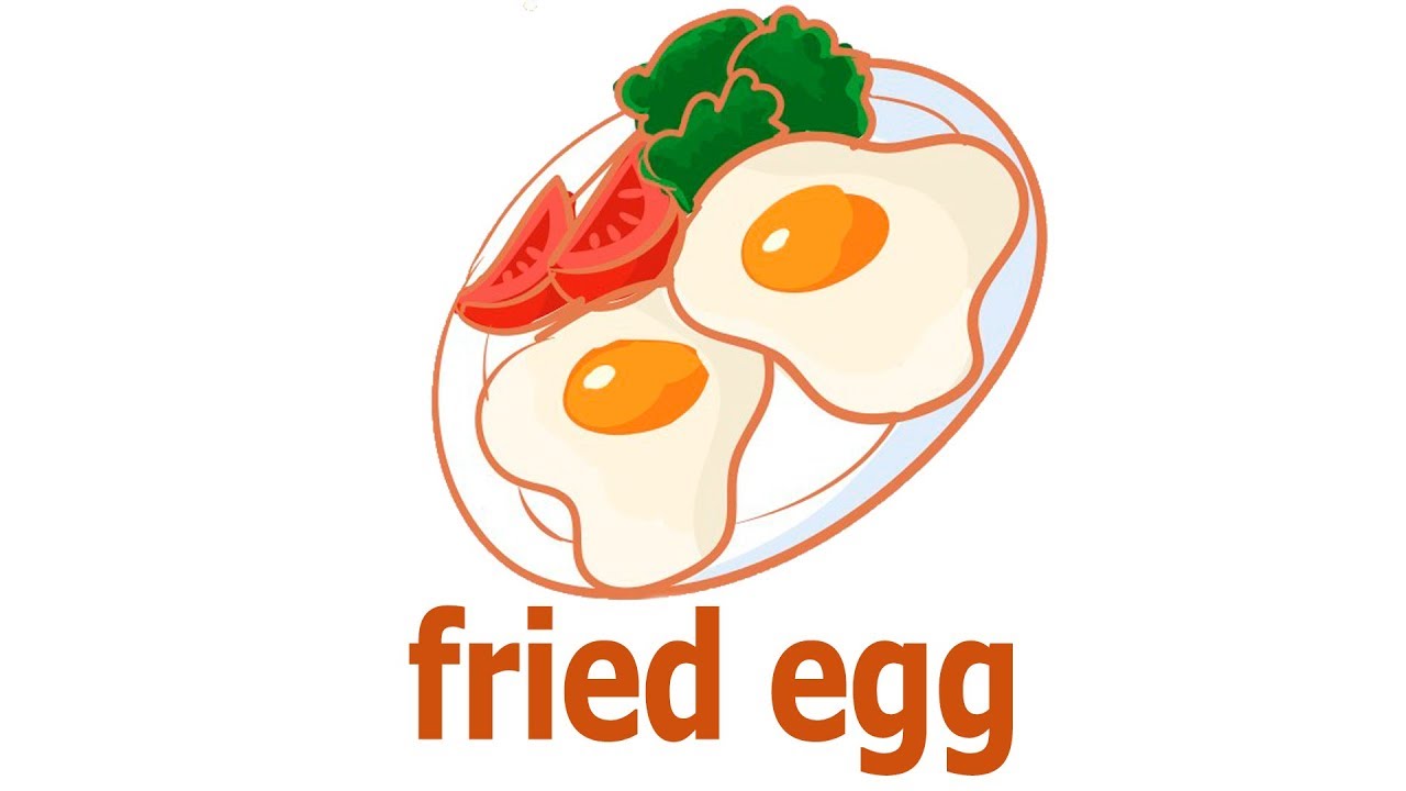 How to draw a perfectly fried egg, draw a breakfast YouTube