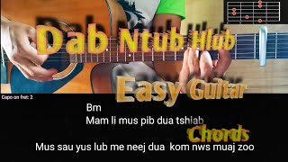 Dab ntub hlub Guitar chords