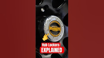 What are HUB LOCKERS - FULL mechanical breakdown! #automobile #4wd #offroad