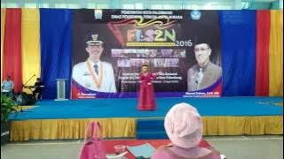 Aline - Melati Karangan -Juara 1 FLS2N Kota Palembang 2016