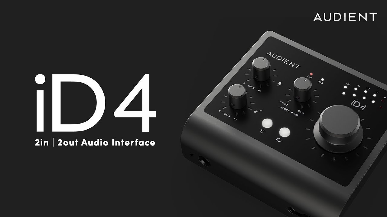 Interfaz de Audio Usb iD4 MKII Audient | XDJ – XDJ Store Chile
