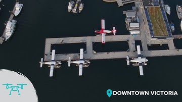 Float Plane Dock - Drone Video