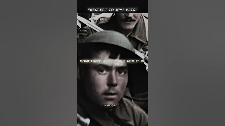 “Honor The Fallen” 🫡 #shorts #edit #ww1 #heatwaves