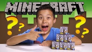 MINECRAFT Minifigure MYSTERY BOXES (Stone Series 2) Plus Stampy's Wonder Quest!