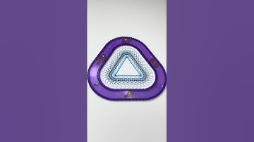 Relaxing Spiral Visuals ASMR | Peaceful Spirograph Pattern for Rest! #art #shorts #spirograph #asmr