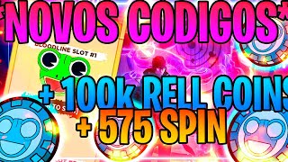 NOVO CÓDIGO DE 50 SPINS 5K RELL COINS NO SHINDO LIFE 136.2 