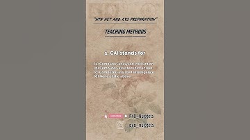 Teaching Aptitude for NTA NET paper 1 #ntanet #netjrf #net #jrf #mcq #exampreparation