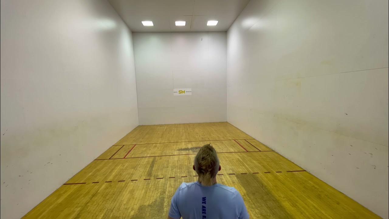 Racquetball hit session YouTube