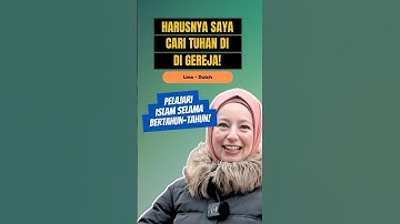 ORANG Belanda Harusnya Cari Tuhan di Gereja! #mualaf #dutchmuslim [Lina 814]