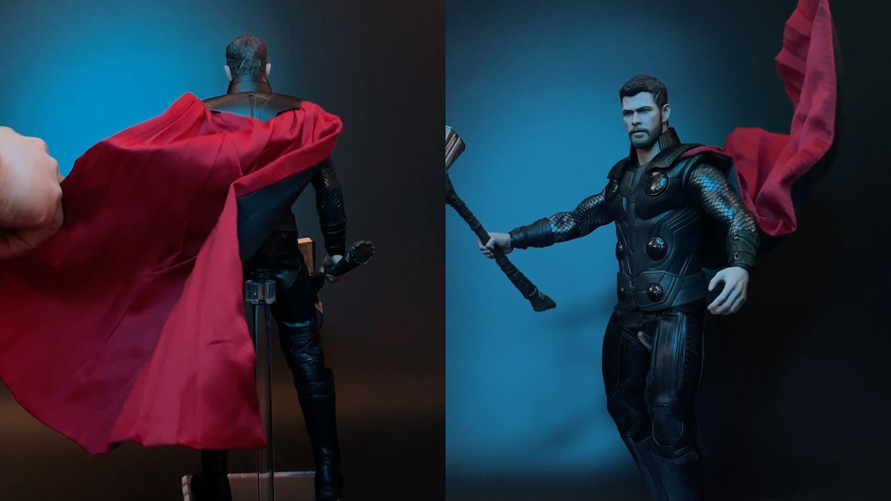 Hot Toys THOR Cape Wire Custom [MARVEL Avengers: Infinity War] - YouTube