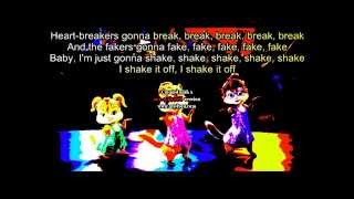 the chipettes shake it off lyrics