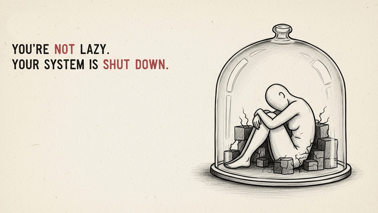 You Are Not Lazy Your Nervous System Is Shut Down
