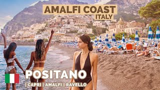 🇮🇹 Capri, Positano, Amalfi, Ravello ☀️ | The Best Of Italy - 🎥 4k HDR 60fps Walking Tour