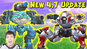 New War Robots 4.7 Update LIVE - Testing Different Max Mk2 Setups WR
