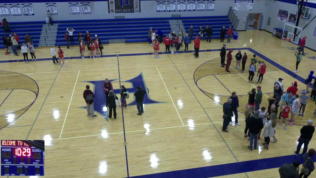 Hilbert High School vs Brillion High School Womens Varsity Basketball