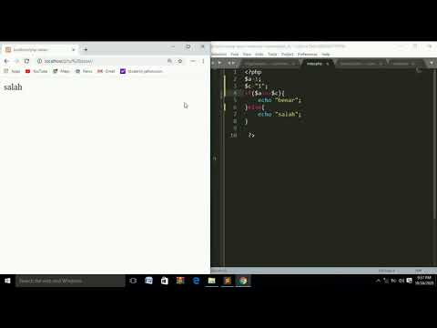 TUTORIAL PHP| Belajar PHP Dasar Operator LOGIKA