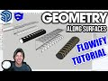 Bending Geometry ALONG CURVED SURFACES with Flowify