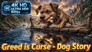 Greedy Dog Lost Everything 🐶😳 | Greed is a Curse 💔🔥#video @PeakPursuitCreativityOfficial 