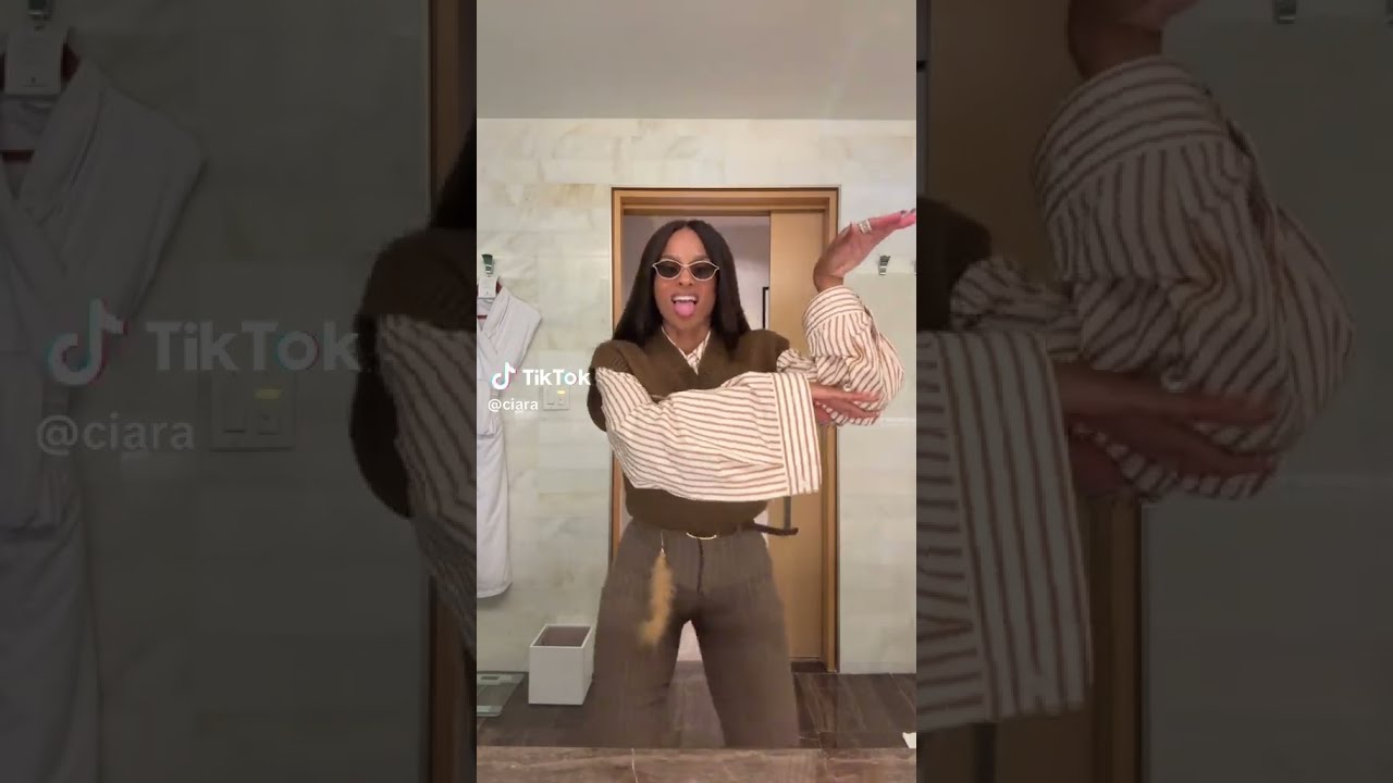 Ciara Doing The Gladdest Extra Money TikTok Trend