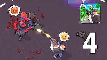 Survivor Z: Loot and Survive - Gameplay Walkthrough Part 4 (IOS,Android) | Stick Crazee