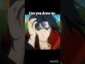 can you draw me anime edition #anime #animeshorts