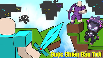 MINI GAME : CUỘC CHIẾN PvP BẦU TRỜI ** 2 CHỦ TỊCH COI THƯỜNG NHAU VÀ CÁI KẾT TRONG MINI WORLD
