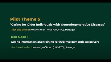 SHAPES | Pilot Theme 5: Use Cases 1 & 2