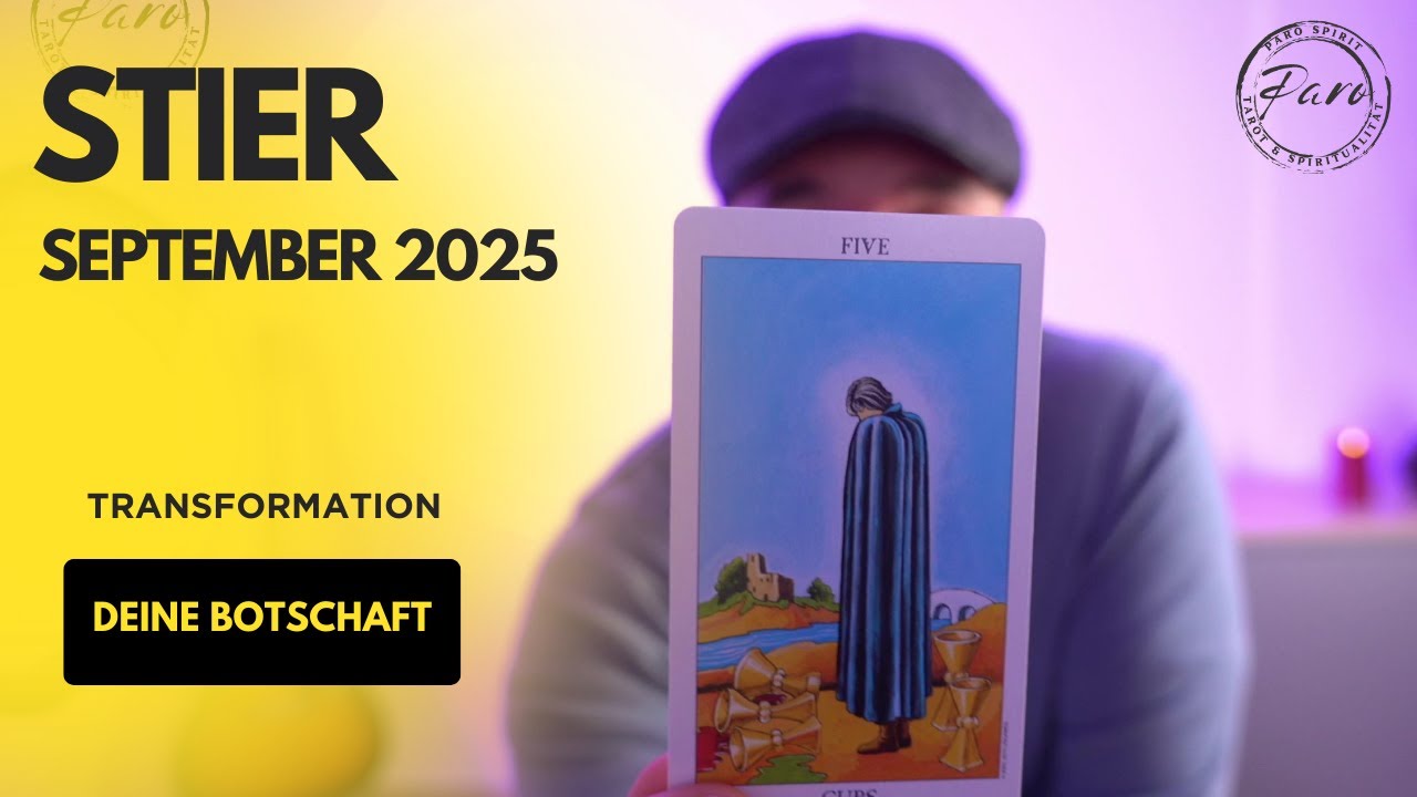 STIER Deine Transformation & innerer Wandel Tarot Kartenlegung SEPTEMBER 2025