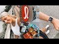 VLOG: my healthy lifestyle essentials, lululemon haul + groceries